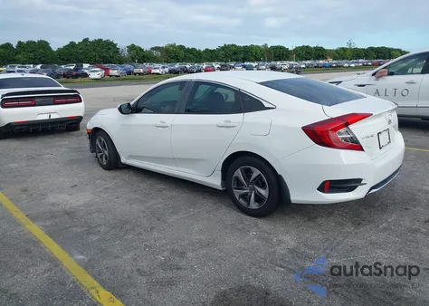 2020 Honda Civic Lx из США, поврежденный, VIN 19XFC2F61LE016471